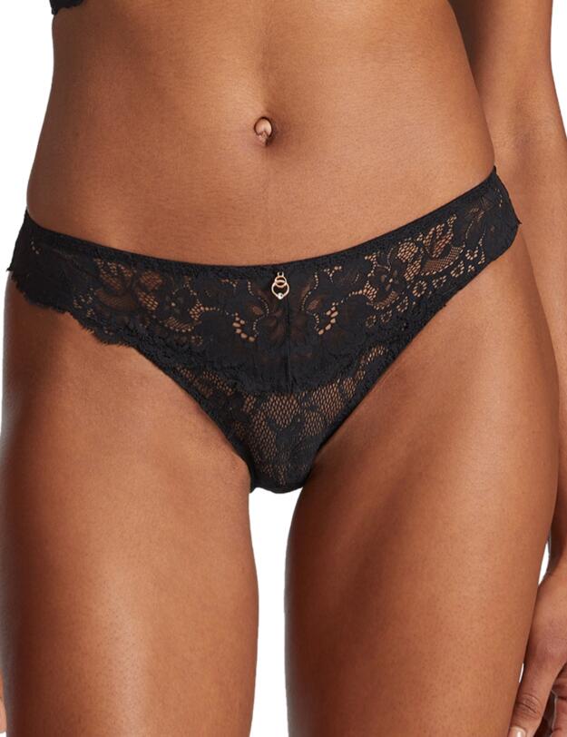 RD27 Aubade Night Bird Italian Brief  Black Queen