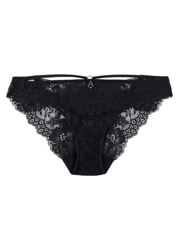 RD27 Aubade Night Bird Italian Brief  Black Queen