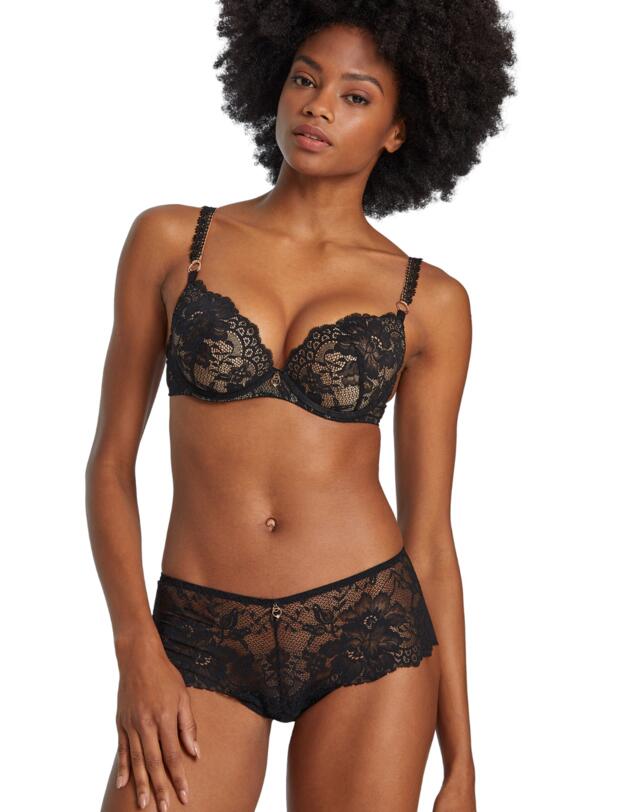 Aubade Night Bird St Tropez Brief Black Queen