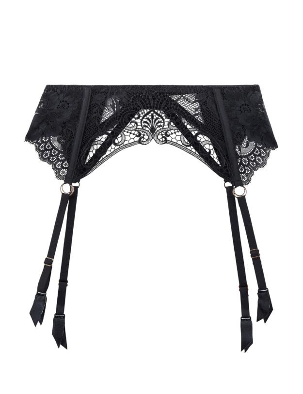 Aubade Night Bird Waist Cincher Black Queen