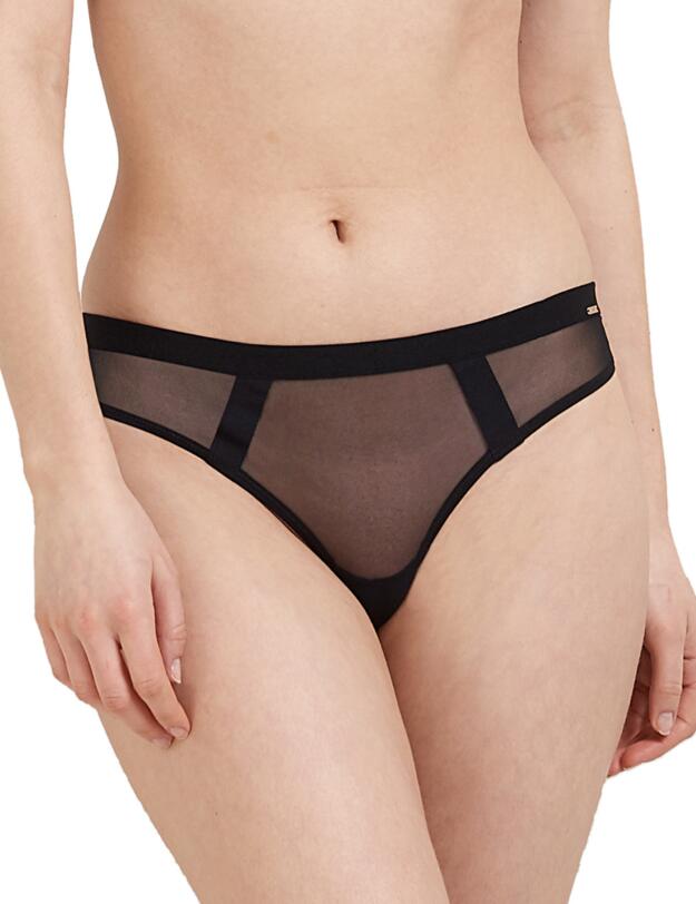 Bluebella Karolina Thong Black 