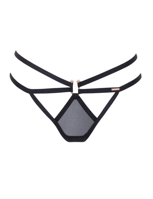 Bluebella Estelle Thong Black 