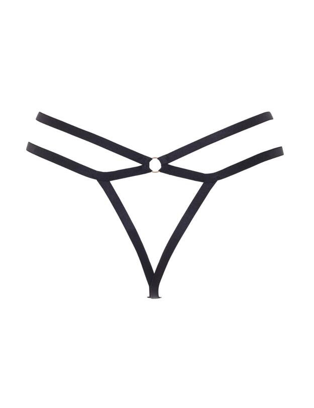 Bluebella Estelle Thong Black 