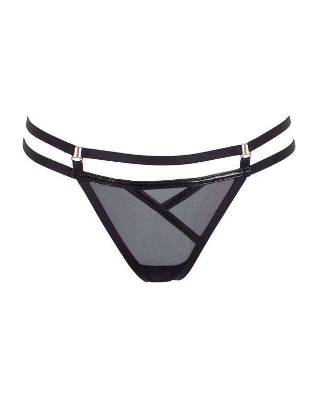 Bluebella Edena Thong Black 