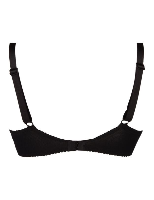  Lise Charmel Secrete Emeraude Full Cup Bra Noir Vert