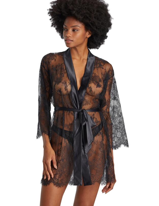 Aubade Histoire DUnsoir Kimono Black 