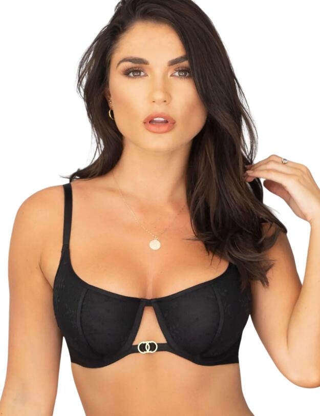  Pour Moi India Balcony Bra Black