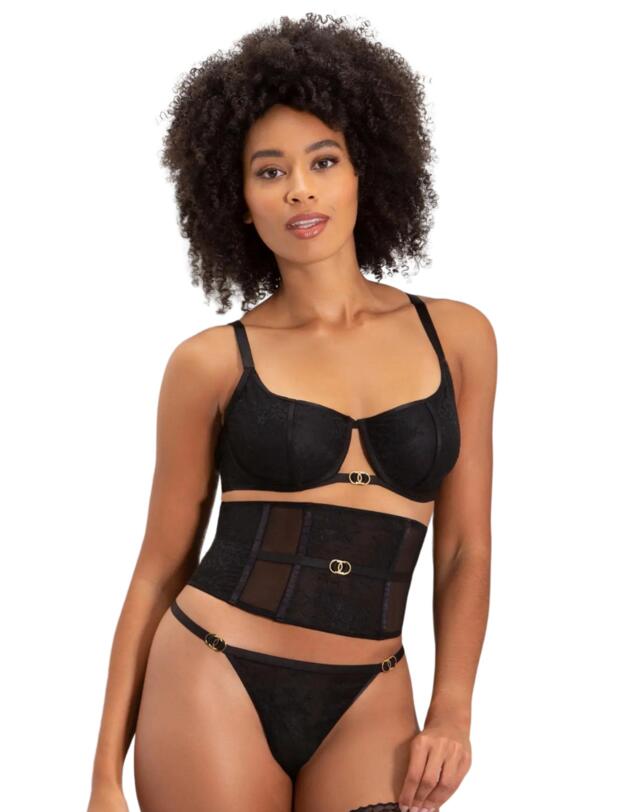  Pour Moi India Balcony Bra Black