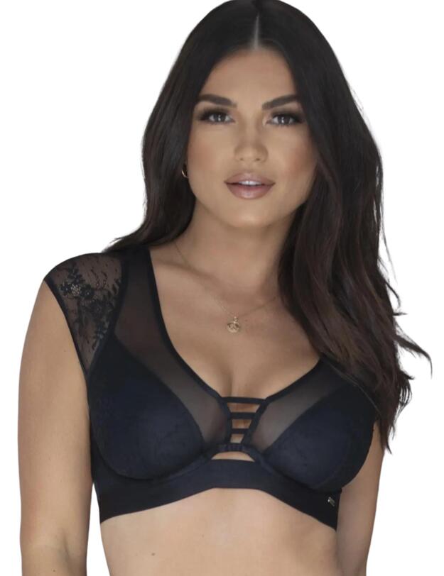  Pour Moi India Cami Bra Top Black