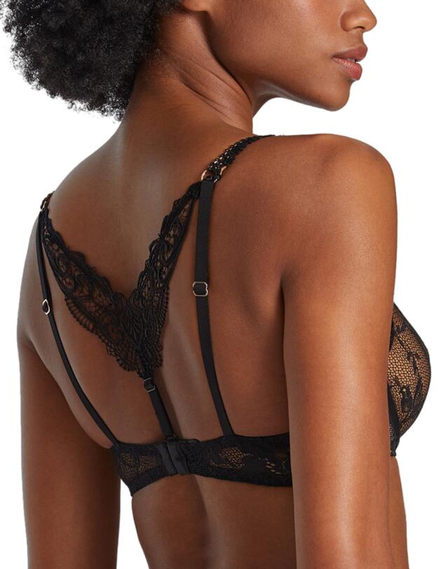  Aubade Night Bird Triangle Bra Black Queen