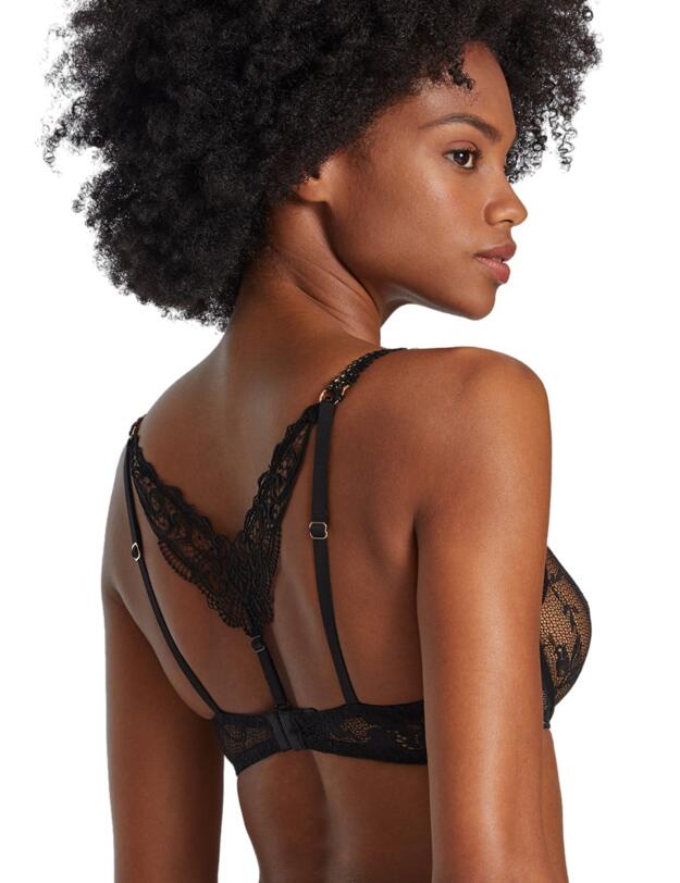  Aubade Night Bird Triangle Bra Black Queen