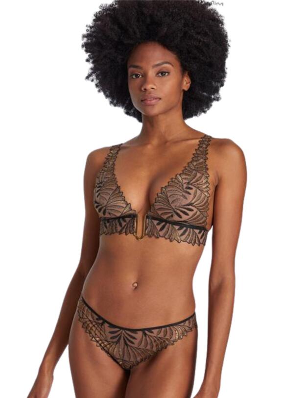 Aubade Sensory Illusion Bralette Golden Leaves