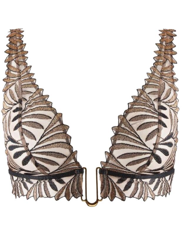 Aubade Sensory Illusion Bralette Golden Leaves