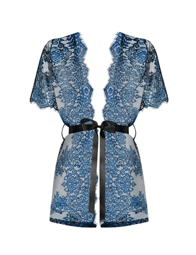 Obsessive Yassmyne Peignoir Blue 