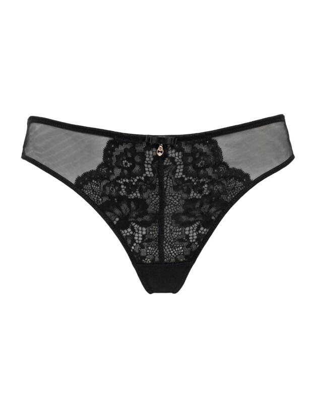 Pour Moi Milan Thong Black 