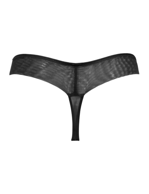 Pour Moi Milan Thong Black 