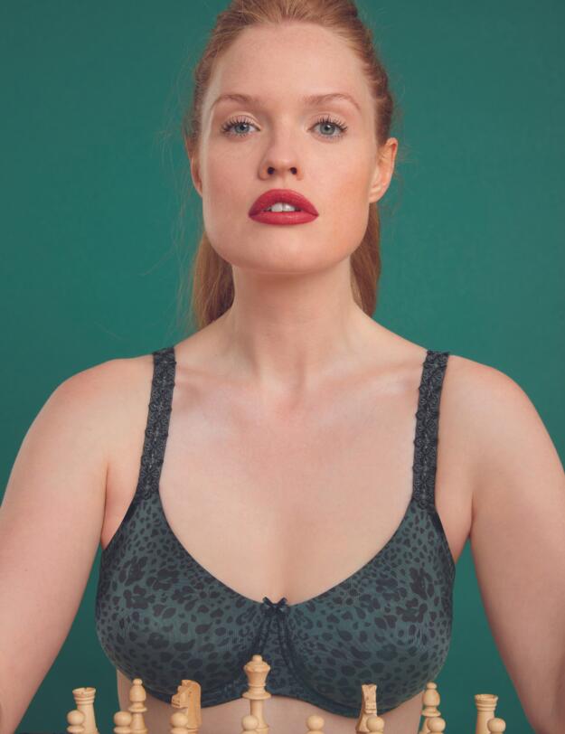 Rosa Faia Joy Moulded Underwired Bra Jungle