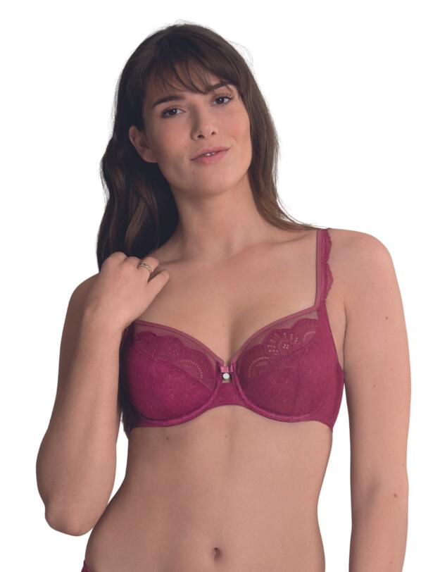  Rosa Faia Selma Underwired Bra Purple Wine