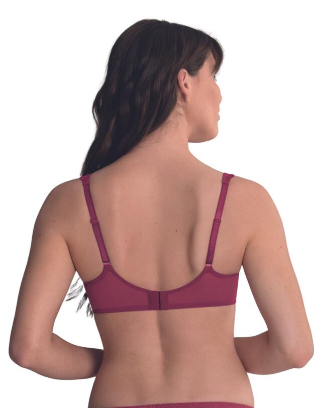  Rosa Faia Selma Underwired Bra Purple Wine