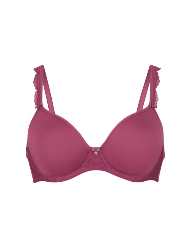Rosa Faia Selma Underwired Bra with Spacer Cups Purple Wine
