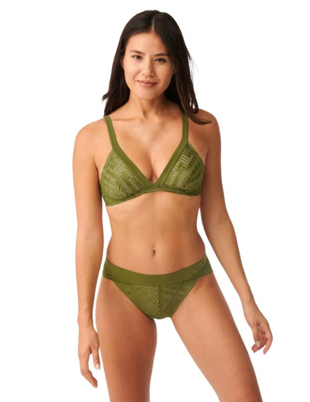 Sloggi S Seven High Leg Brief Forest Green 