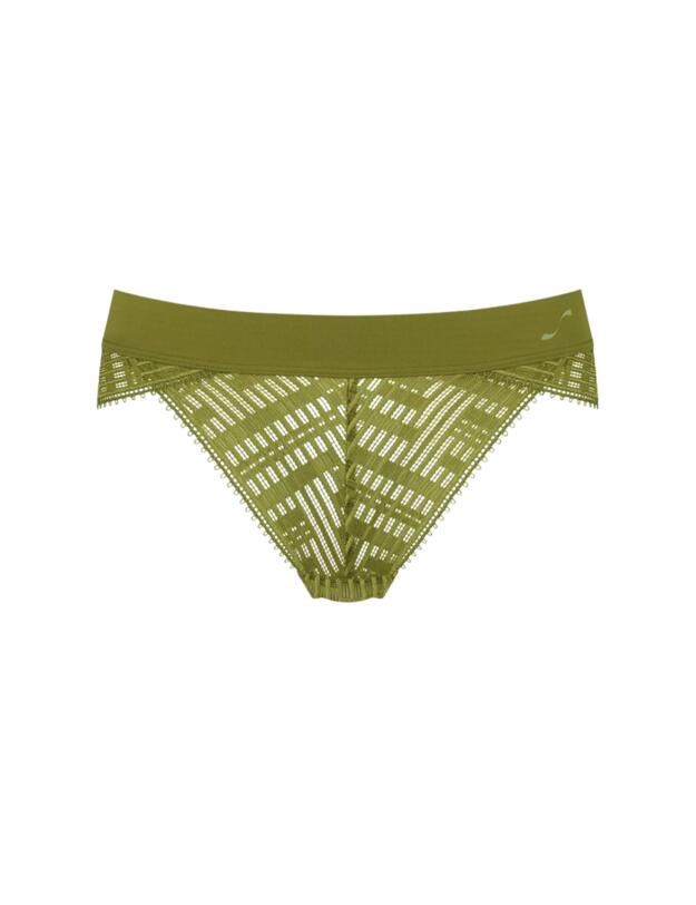 Sloggi S Seven High Leg Brief Forest Green 