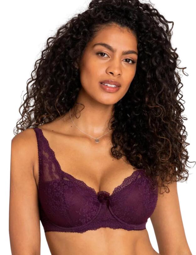 Pour Moi Flora Moulded Bra Blackberry