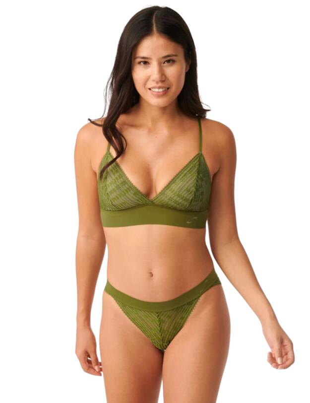 Sloggi S Seven Low Rise Brief Forest Green 