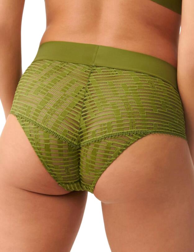 Sloggi S Seven Mid Waist Panty Forest Green 