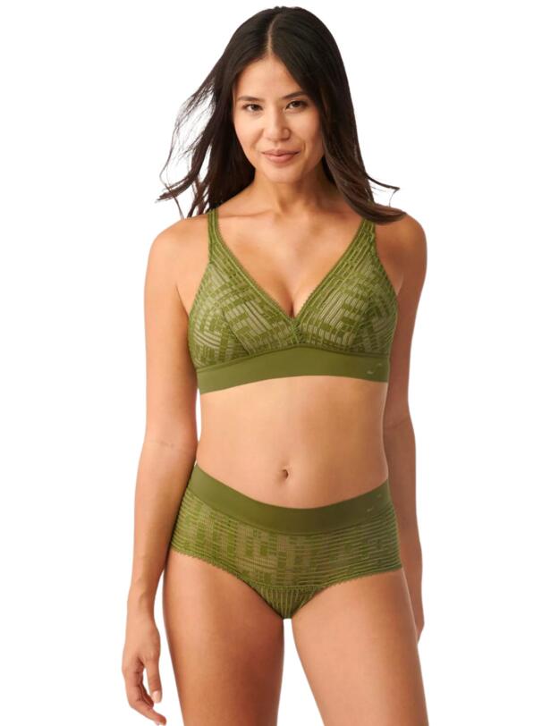 Sloggi S Seven Mid Waist Panty Forest Green 