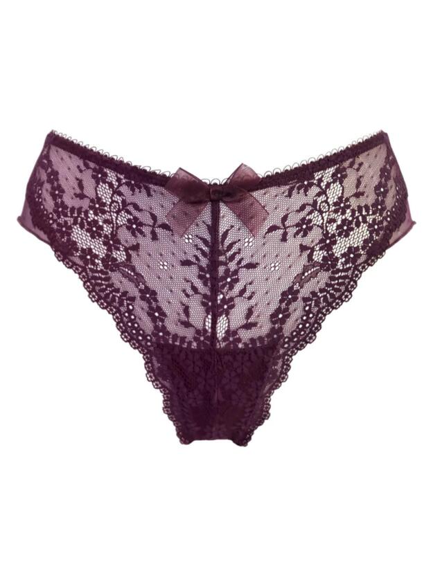Pour Moi Flora Brazilian Brief Blackberry