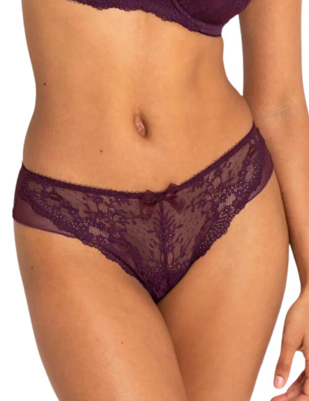 Pour Moi Flora Brazilian Brief Blackberry