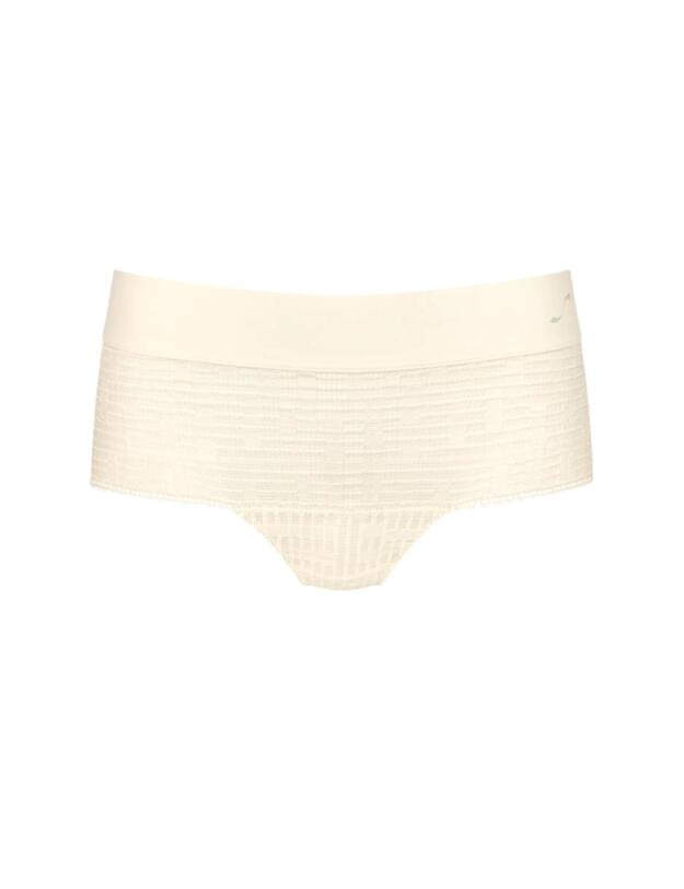 Sloggi S Seven Mid Waist Panty Ecru White 