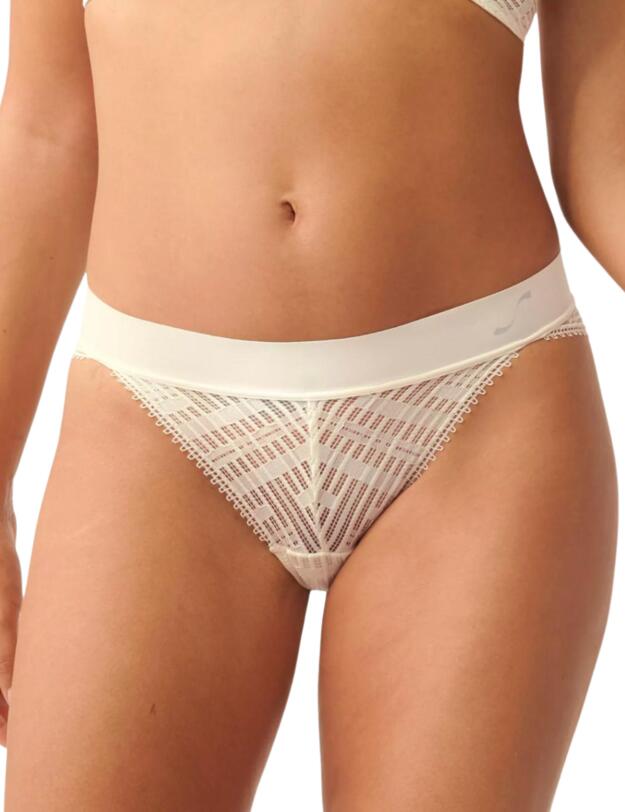 Sloggi S Seven Low Rise Brief Ecru White 