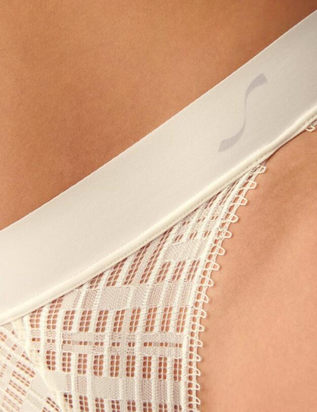 Sloggi S Seven Low Rise Brief Ecru White 