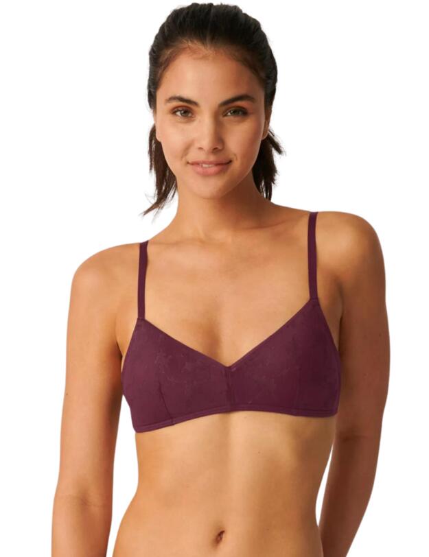 Sloggi Zero Lace Bralette Claret 