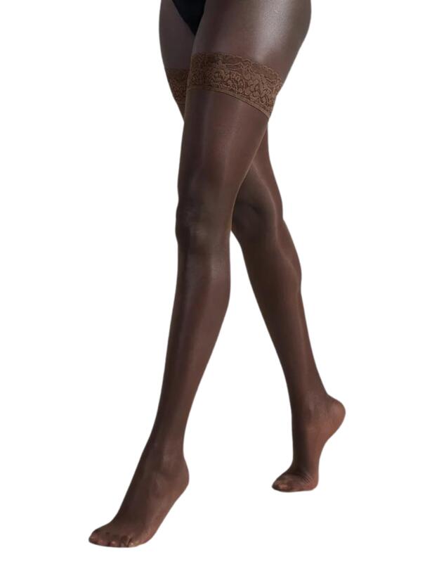  Bluebella Lace Top Stockings Berry