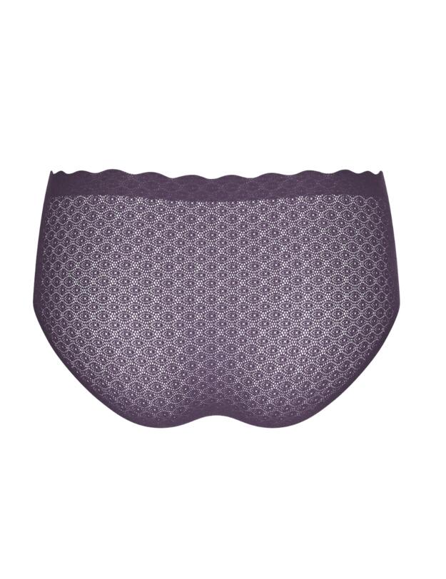 Sloggi Zero Feel Lace High Waist Brief Blackcurrant Juice 