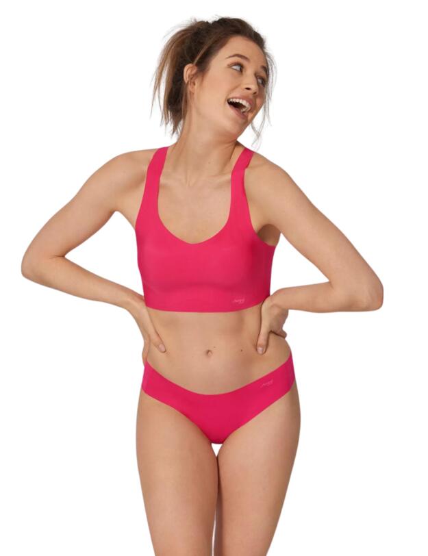 Sloggi Zero Feel Racerback Top Raspberry Pink