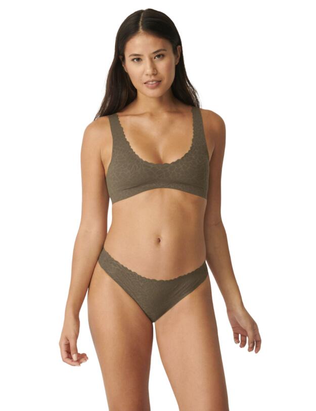 Sloggi Zero Feel Lace Bralette Beech 