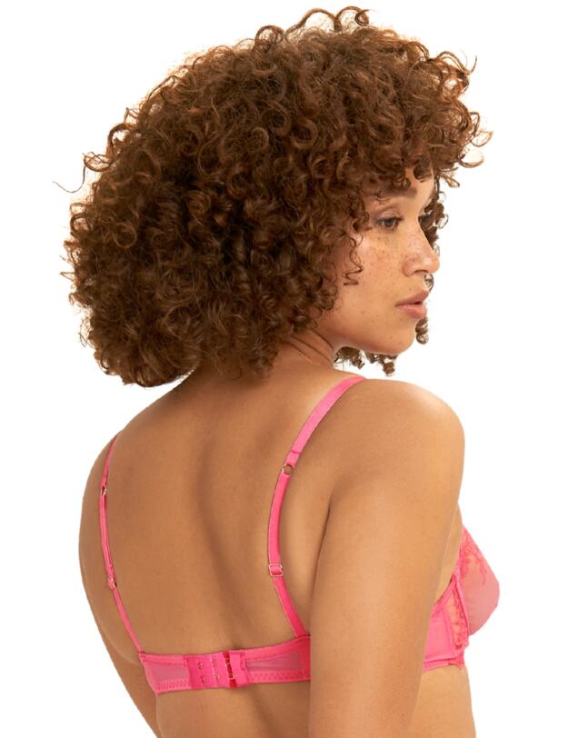 Bluebella Marseille Sheer Bra Fandango Pink