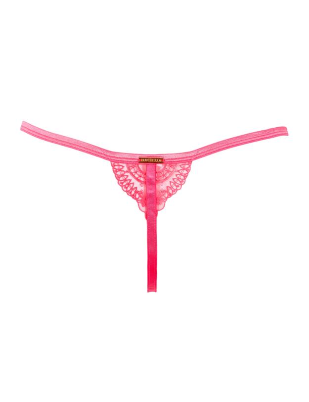  Bluebella Marseille Thong Fandango Pink
