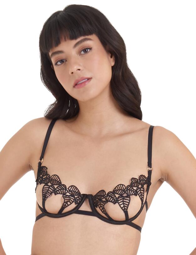 Bluebella Sapphira Cut-away Bra Black 
