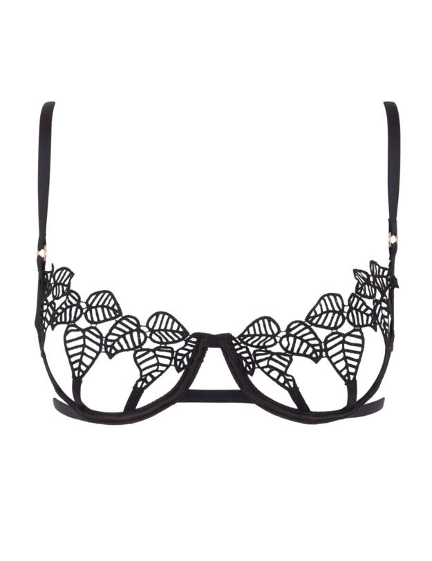 Bluebella Sapphira Cut-away Bra Black 