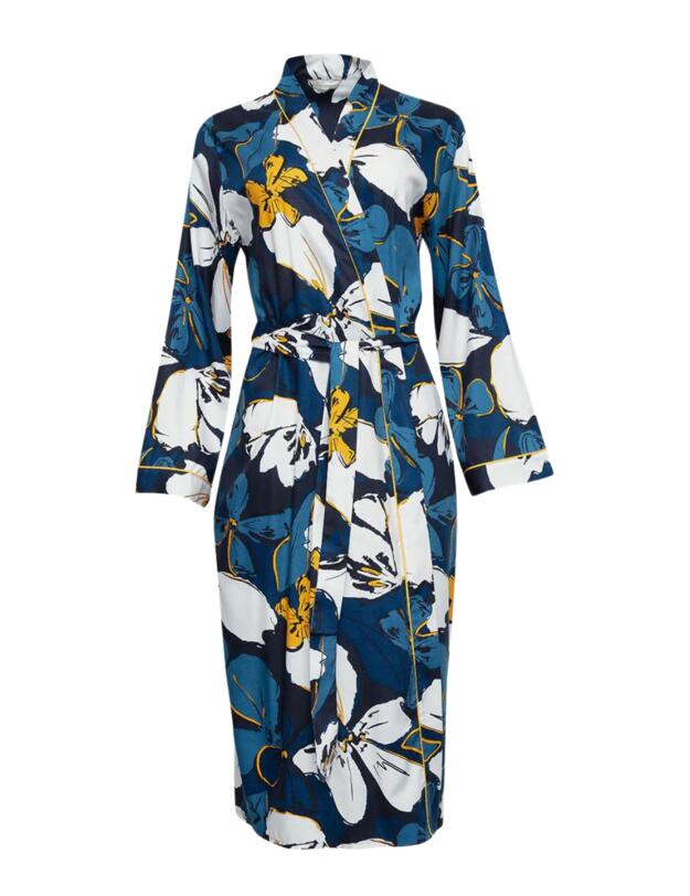 Cyberjammies Verity Long Sleeve Dressing Gown Floral Print 