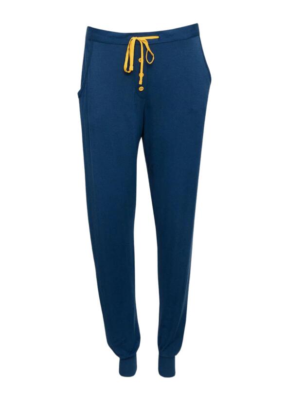 Cyberjammies Verity Jersey Pyjama Pants Teal Blue 