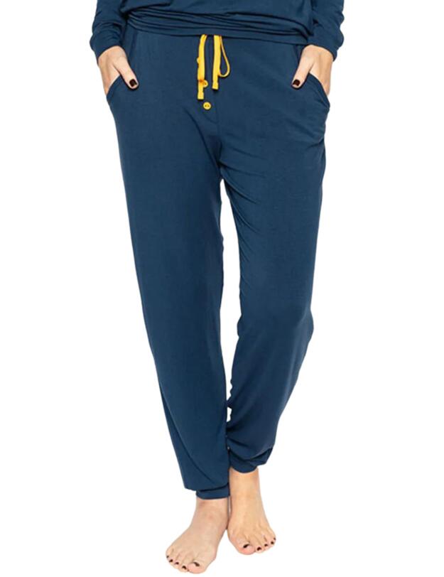 Cyberjammies Verity Jersey Pyjama Pants Teal Blue 