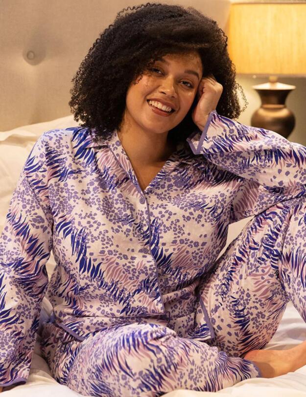 Cyberjammies Camila Pyjama Pants Animal Print 