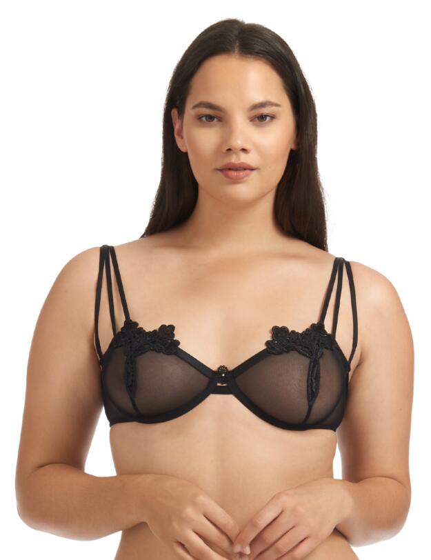Bluebella Nova Closed Bra Black