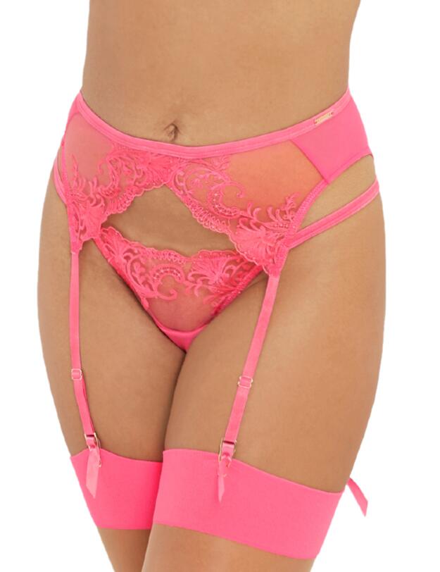 Bluebella Marseille Suspender Belt Fandango Pink